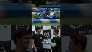 18yo Lando Norris rental kart racing in 2018 [upl. by Heisser303]