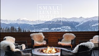 Crans Ambassador  Small Luxury Hotels of the World [upl. by Eimmij930]