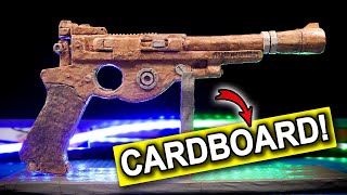 Make your own Mandalorian Blaster from CARDBOARD [upl. by Salvador]