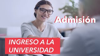 Consejos para la entrevista de ingreso a la Universidad [upl. by Wildon]