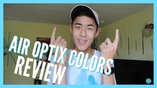 AIR OPTIX COLORS REVIEW [upl. by Priebe]