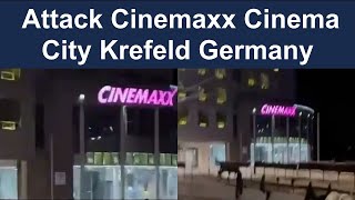 Accident Attack Cinemaxx Cinema City Krefeld Germany  Unfall Angriff Cinemaxx Cinema Stadt Krefeld [upl. by Kina]