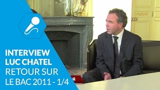 Interview Luc Chatel P 14  Retour sur le Bac 2011 [upl. by Eitsud]