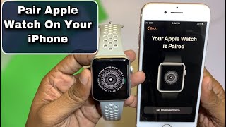 How To Setup Your Apple Watch To Your iPhone Easy Process Hindi [upl. by Tilney488]