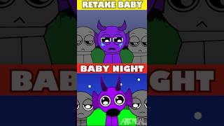 Incredibox Sprunki BABY NIGHT 👶🏼✨ VS Retake BABIES Horror Versions 😱 [upl. by Dave847]