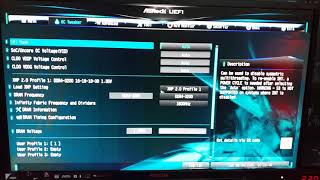 Enabling XMP Memory Profile Asrock A320M HDV R40 [upl. by Ientruoc]