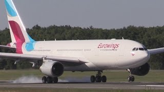 ✈ FIRST NEW Eurowings A330  DAXGA [upl. by Asit674]