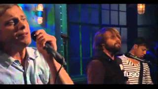 AWOLNATION  Not Your Fault Live on Hoppus on Music [upl. by Solange]