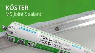 KÖSTER MS Joint Sealant [upl. by Ford]