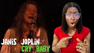 Janis Joplin  Cry Baby Live  FIRST TIME REACTION [upl. by Torrie930]