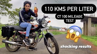 Bajaj CT 100 mileage setting 🤬 [upl. by Nirual]