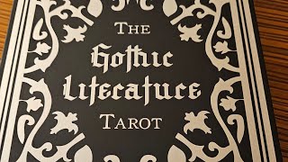 The Gothic Literature Tarot Flip Thru and Review [upl. by Ybot342]