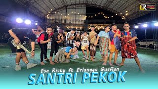 Esa Risty ft Erlangga Gusfian  Santri Pekok Official Live Music Tobat Kapok Lombok Kadang Lurus [upl. by Branen]