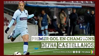 🎥Primer Gol de Deyna Castellanos en la Champions League  Gol de Ysaura Viso en la Final de Colombia [upl. by Weinrich]