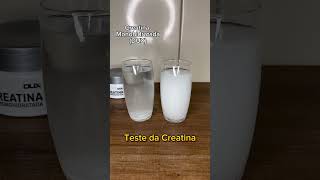 TESTE DE PUREZA CREATINA SUPLEMENTOS VLOG [upl. by Esirec]