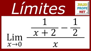 Límites algebraicos  Ejercicio 1 [upl. by Morena122]