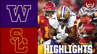 Washington Huskies vs USC Trojans  Full Game Highlights [upl. by Stockmon109]