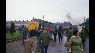 Deltic Open Day 27th February 1982 Doncaster [upl. by Ballard814]