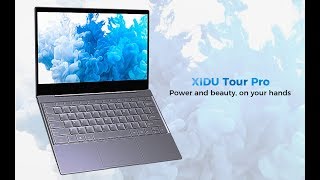 XIDU Tour Pro Touchscreen Laptop Notebook W Fingerprint Reader 125inch 2K NanoEdge Screen [upl. by Hillery]