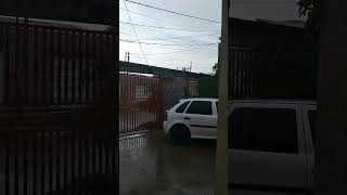 MUITOS RAIOS E TROVOADAS GRAÇAS A DEUS CHOVEU DEUS É MAIS AMÉM shorts chuvaparadormir chuva [upl. by Ravel630]