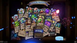 Hearthstone  Opening 108 Packs 5 Legendaries 1 Golden [upl. by Eidnim]