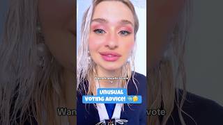 Last Minute VOTING ADVICE 🗳️ voting election lifeadvice lifecoach authenticity empowerment [upl. by Eniarral862]