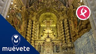 El retablo mayor de La Magdalena de Olivenza vuelve a brillar tras su restauración  Muévete [upl. by Leumel92]