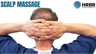 Scalp Massage Pre Hair Transplant Surgery  HRBR Hair Restoration Blackrock March 2023 [upl. by Reynold398]