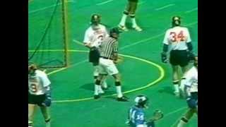 1980 NCAA Mens Lacrosse National Championship  part 1 [upl. by Newton]