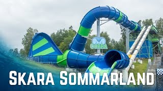 Water Slides at Skara Sommarland GoPro POV [upl. by Gilson]