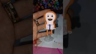 BIKIN MR BREAD DARI CLAY‼️ clay diy diyclay shorts clayart fy [upl. by Jadd780]