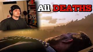 All Deaths amp Ending Reaction Red Dead Redemption 2 [upl. by Nohs]