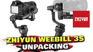 Zhiyun WEEBILL 3S RASPAKOVKA РАСПАКОВКА UNPACKING [upl. by Dannon]