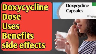 doxycycline capsule 100 mg in hindidoxycycline capsule dose in hindi [upl. by Nivlek]