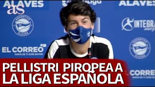 Facundo Pellistri piropea a LaLiga y elogia al Real Madrid en su presentación  Diario AS [upl. by Ahsaz187]