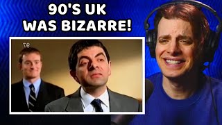 American Reacts to Funny 90s UK Ads [upl. by Ramsdell]