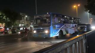 Udhna Bus Stand  GSRTC Bus Back to Back Crossing surat [upl. by Korb]