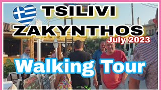 TSILIVI ZAKYNTHOS WALKING TOUR YOU WILL FIND TAVERNAS PRICES IN THIS VIDEO🇬🇷❤ greece tsilivi [upl. by Enaols467]