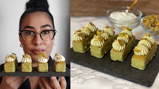 PISTACHIO FINANCIER  Professional Pastry Chef Makes [upl. by Berck]