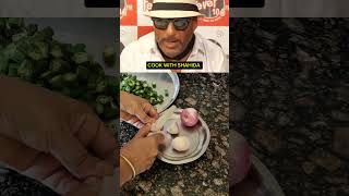 Jackie Shroff Bhindi Recipe 😋 shorts youtubeshorts cookwithshahida [upl. by O'Callaghan]