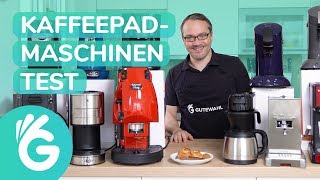 Kaffeepadmaschine Test – 6 Senseo Maschinen und 5 Konkurrenten [upl. by Minor252]