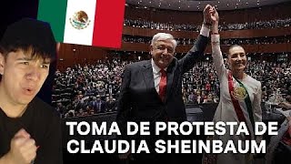 TOMA DE PROTESTA DE LA NUEVA PRESIDENTA MEXICANA 🇲🇽 DISCURSO INSPIRADOR [upl. by Templas]