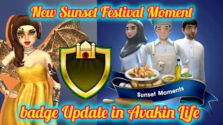 Sunset Festival Moments in Avakin Life new update avakinlife badges [upl. by Richara]