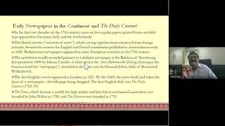 The C18th Periodical Essay An Introductory Lecture Prof Amrit Sen VisvaBharati [upl. by Tally]