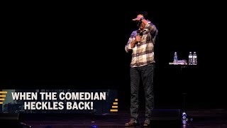 When The Comedian Heckles Back  Henry Cho Comedy [upl. by Saire]