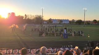 Walkersville High School Marching Band at MMBA event at Williamsport High School on 101924 [upl. by Tohcnarf]