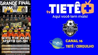 FINAL 2º COPA EMÍLIO DE FUTSAL 2024 [upl. by Mara]