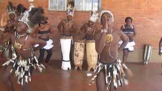 nengoma arts cultural dance troupe DINHE MAKONDE DANCE [upl. by Aehcsrop487]