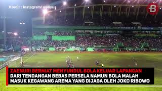 Sakit Gol Bunuuh Diri M Zaenuri Gagalkan Kemenangan Arema FC Atas Persela [upl. by Burnsed]