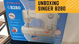 Singer 8280 Unboxing  sewing machine  Mahila Nestham [upl. by Suivart]